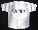 Spike Lee Signed New York Yankees Home Pinstriped Jersey (Beckett) #1 Yankee Fan