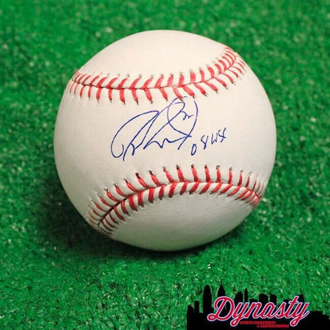Jayson Werth Philadelphia Phillies Autographed 08 WS Champs Baseball JSA PSA
