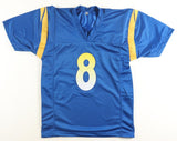 Jared Verse Signed Los Angeles Rams Jersey (Beckett) Ex Florida State Linebacker