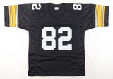 John Stallworth Signed Pittsburgh Steelers Jersey (Beckett) 4xSuper Bowl Champ