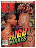 Boxing Legends Autographed Boxing Digest Magazine 4 Sigs Shane Mosley Beckett