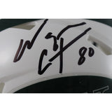 Wayne Chrebet Autographed New York Jets TB Mini Helmet Beckett Witness 50268