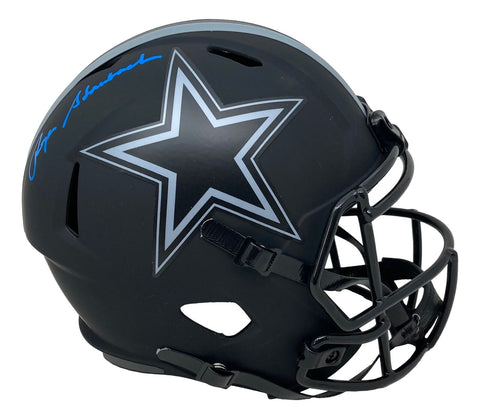 Roger Staubach Signed Dallas Cowboys Full Size Eclipse Replica Speed Helmet BAS