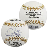 D-Backs Orlando Hudson Authentic Signed Rawlings Gold Glove Logo Baseball BAS