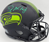 DK Metcalf Autographed Seahawks Eclipse Full Size Authentic Helmet Fanatics Holo