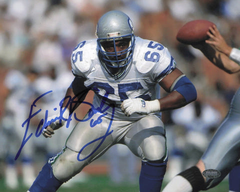 Edwin Bailey Autographed Signed 8x10 Photo Seattle Seahawks MCS Holo #63233