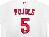 Albert Pujols Signed St. Louis Cardinals White Nike Replica Jersey BAS