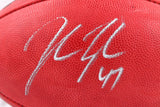 John Lynch Autographed NFL SB 37 Duke Football-Beckett W Hologram *Silver