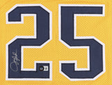 Juwan Howard Signed Wolverines Jersey (Beckett QR) Michigan Coach o/t Year 2021