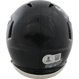 Brian Dawkins Autographed Philadelphia Eagles 22 Alt Mini Helmet Beckett 49105