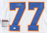 Karl Mecklenburg Signed Denver Broncos Jersey (JSA COA) 6xPro Bowl Linebacker