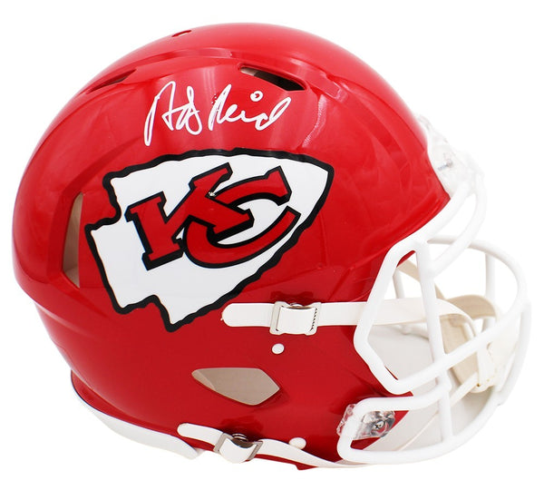 Andy Reid Signed Kansas City Chiefs Speed Authentic NFL Helmet