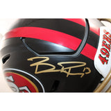 Brock Purdy Signed San Francisco 49ers Rivalries Helmet Speedflex Beckett 58572