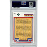 Deion Sanders Autographed/Signed Atlanta Falcons/Braves Trading Card PSA 55234