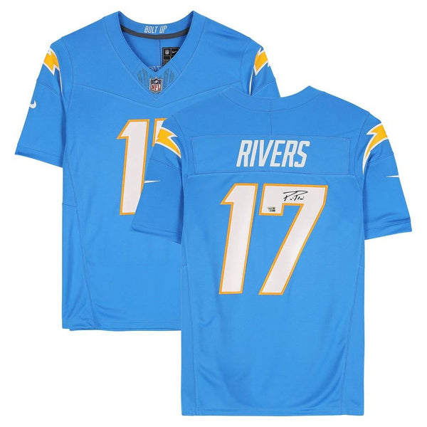 Philip Rivers Autographed LA Chargers Nike Vapor Fuse Limited Jersey Fanatics