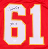 Curley Culp Signed Chiefs Jersey (Player Hologram) 6xPro Bowl Defensive Tackle