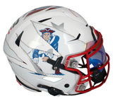 Tom Brady Autographed Patriots Throwback FSM Mashup Speed Flex Helmet Fanatics