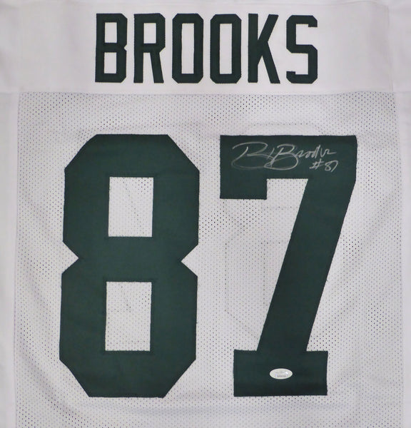 Green Bay Packers Robert Brooks Autographed Signed White Jersey JSA #WA944231