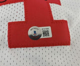 Spud Webb Signed Atlanta Hawks Jersey (Beckett) 1986 Slam Dunk Champion