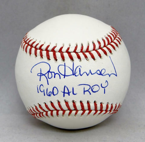 Ron Hansen Autographed Rawlings OML Baseball With AL ROY- JSA Witnessed Auth