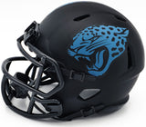 TRAVIS ETIENNE AUTOGRAPHED JAGUARS ECLIPSE MINI HELMET BECKETT WITNESS 225126