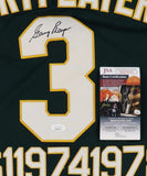 Gary Player Signed Golf Jersey (JSA COA) 3xMasters Champion 1961, 1974, 1978