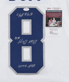 Dick Duff Signed Montreal Canadien Jersey Inscribed HOF 2006 & 572 Pts (JSA COA)