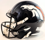 Steve Atwater Broncos Blue Speed Replica Helmet Beckett COA