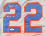 Ray Knight Signed 1986 New York Mets Jersey Inscribed "1986 W.S. M.V.P." / JSA