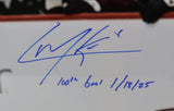 Cale Makar Framed Autographed/Inscribed "100th Goal 1/18/25" 16x20 FANATICS COA