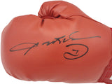 Sugar Ray Leonard Signed Red Everlast Glove Left Handed LH Beckett Wit