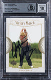 John Daly Signed 2001 Upper Deck #174 Card Auto 10! w/ Black Sig BAS Slabbed