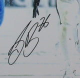 Saquon Barkley Signed/Auto 16x20 Photo Philadelphia Eagles Framed PSA 195279