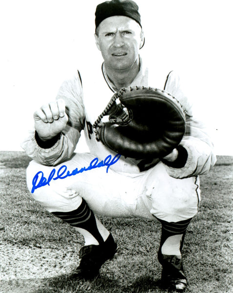 Pirates DEL CRANDALL Signed 8x10 Photo #1 AUTO - Pittsburg Catcher 1965