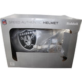 Howie Long Autographed Las Vegas Raiders Authentic Helmet Beckett Witness 55249