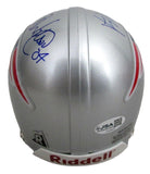 Vince Wilfork Signed/Autographed Patriots Mini Football Helmet JSA 213094