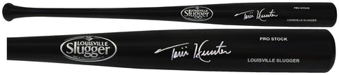 Torii Hunter Signed Louisville Slugger Pro Stock Black Baseball Bat - (SS COA)