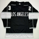 Autographed/Signed Jonathan Quick Los Angeles LA Black Jersey JSA COA