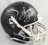 Thurman Thomas Autographed Oklahoma State F/S Schutt Helmet - JSA W