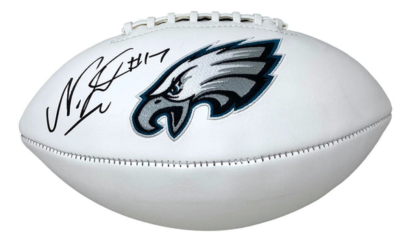 Nakobe Dean Signed Philadelphia Eagles Logo Football PSA/DNA