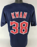 Steven Kwan Signed Cleveland Guardians Jersey (JSA COA) 2022 Gold Glove O.F.