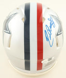 Drew Pearson & Randy White Signed Cowboys Mini Helmet Inscribed "HOF 94" (JSA)