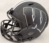 RUSSELL WILSON AUTO WISCONSIN ECLIPSE BLACK FULL SIZE HELMET RW HOLO 194001