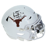 Vince Young Autographed/Inscribed Texas Longhorns Speedflex Midi Helmet Beckett