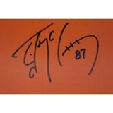 John Elway Ed McCaffrey Rod Smith Shannon Sharpe Signed Broncos Seat BAS 46349