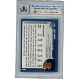 Yao Ming Signed Houston Rockets 2002 Topps Chrome #146 Card 10 Beckett 48693