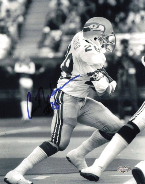 Curt Warner Autographed Signed 8x10 Photo Seattle Seahawks MCS Holo #63547