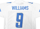 DETROIT LIONS JAMESON WILLIAMS AUTOGRAPHED WHITE JERSEY BECKETT WITNESS 222791