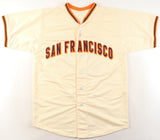 Luis Matos Signed San Francisco Giants Jersey (Beckett) San Fran Center Fielder