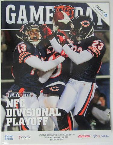 2011 NFC Divisional Playoff Gameday Program 1/16/11 Seahawks vs. Bears 145884